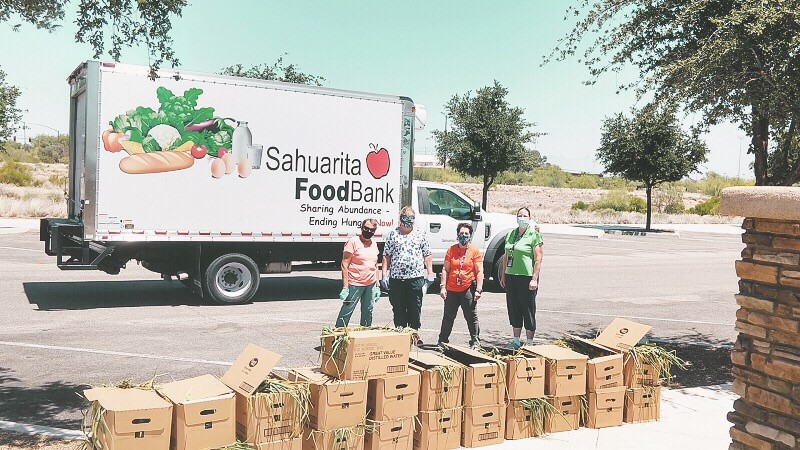 Sahuarita Food Bank and Rancho Sahuarita Team Up for New “Neighbor to Neighbor Sahuarita” Program